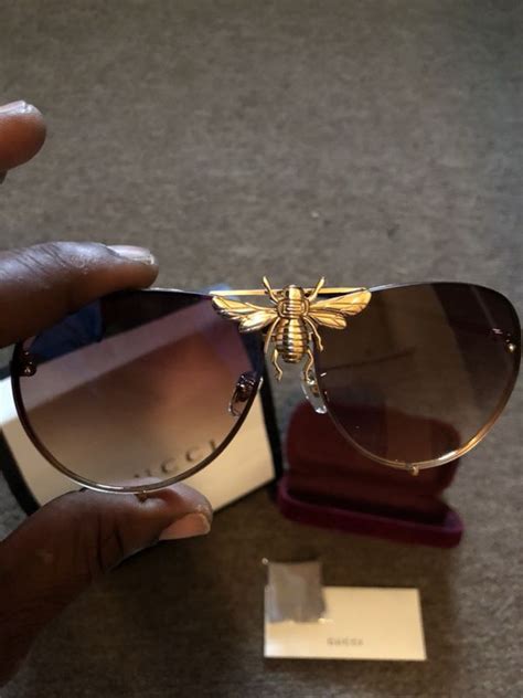 gucci green eyeglasses|gucci glasses with bumble bee.